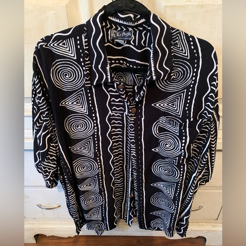 Fun , funky, Caribbean shirt